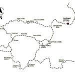Lower Solukhumbu Sherpa villages Pikey Peak trek map